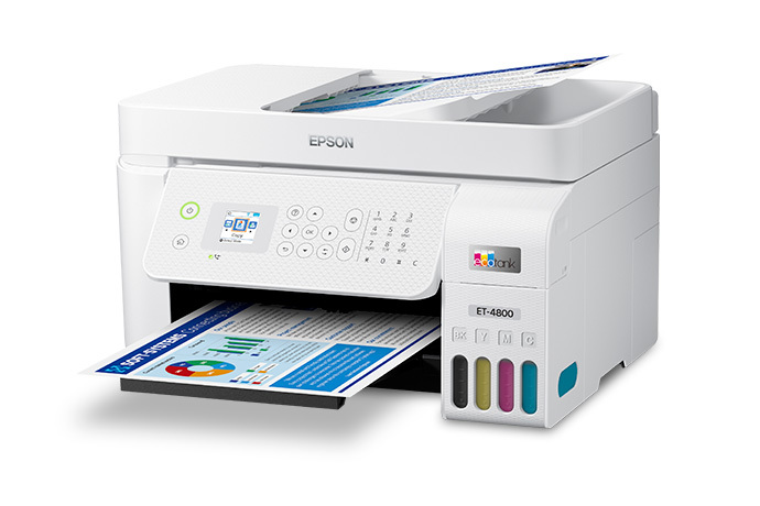 Epson EcoTank ET-4800 Wireless All-in-One Cartridge-Free Supertank Printer all product image