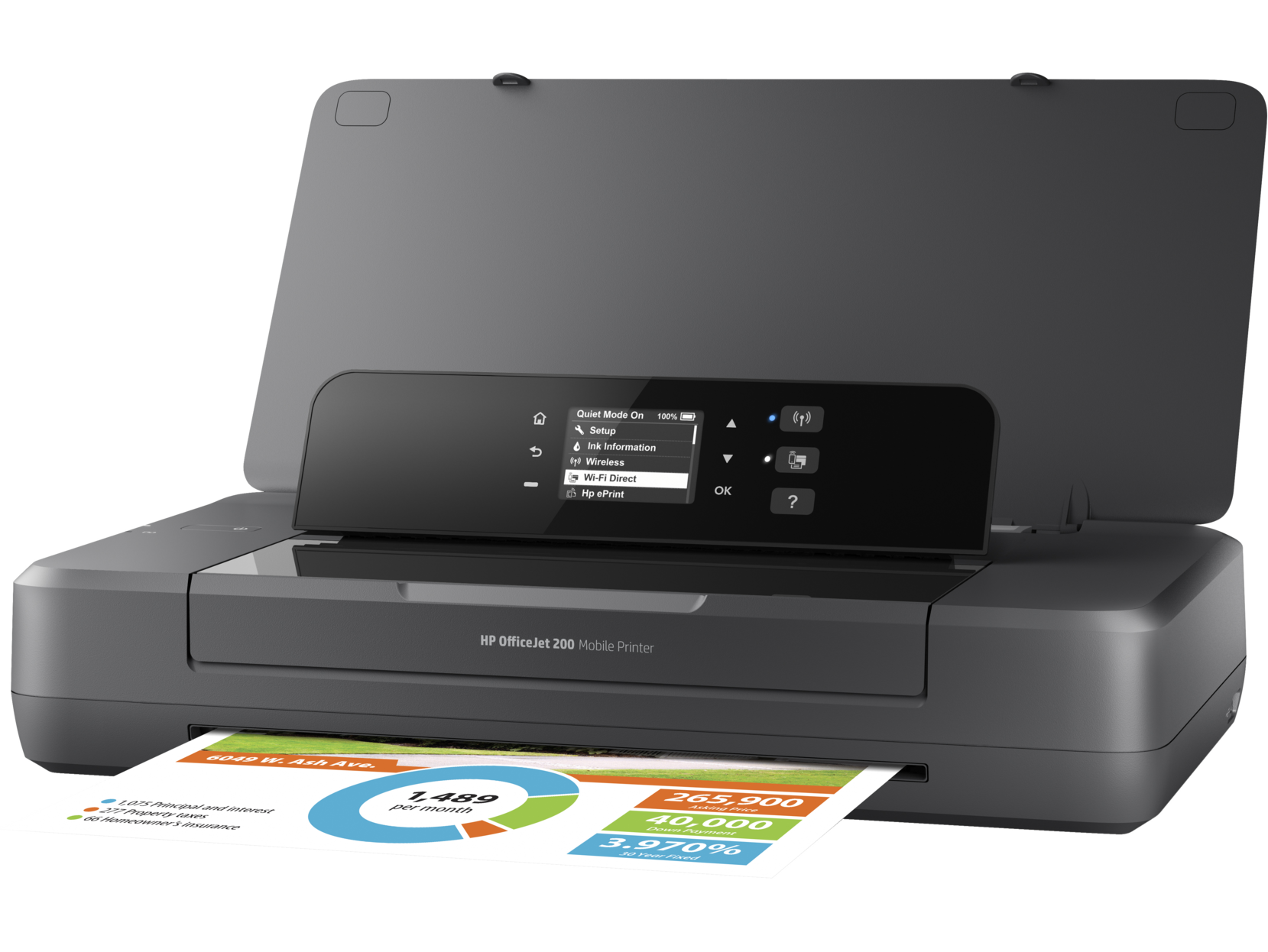 HP OfficeJet 200 Mobile Printer all product image