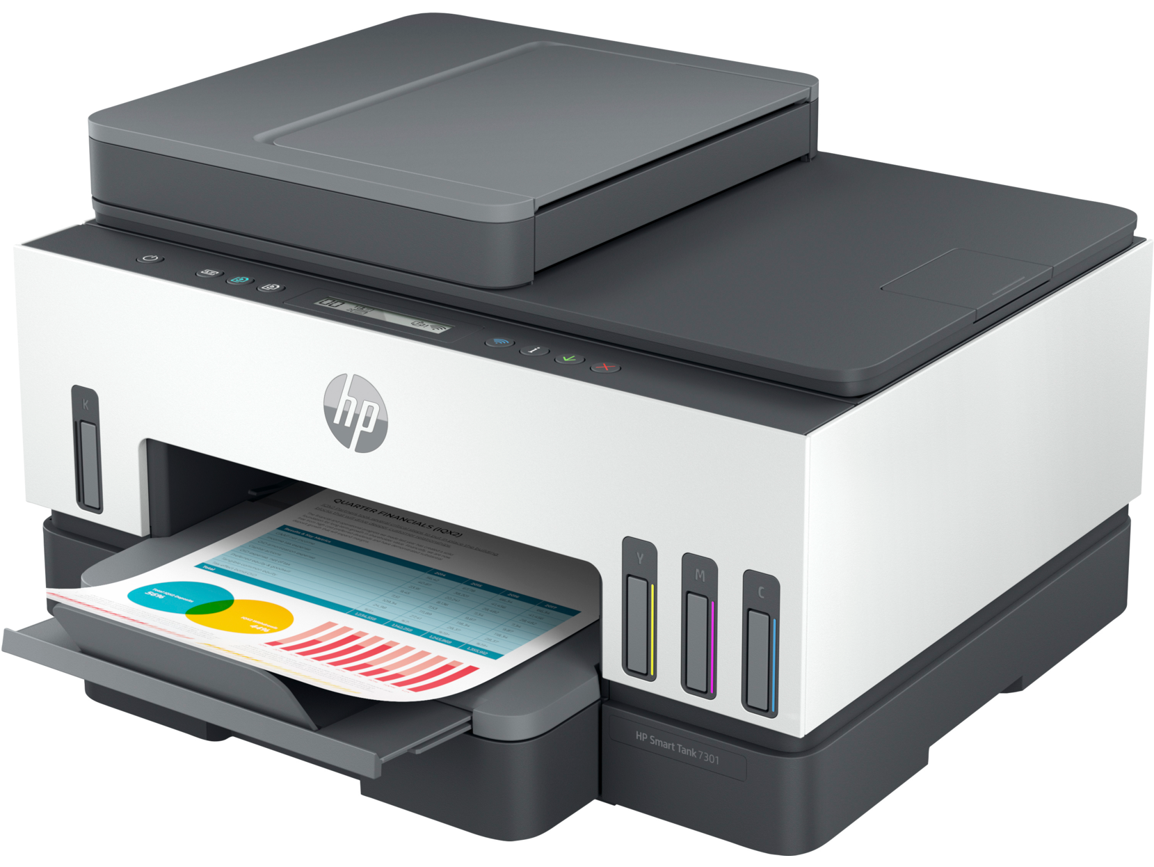 HP Smart Tank 7301 All-in-One Printer, AI-enabled all product image