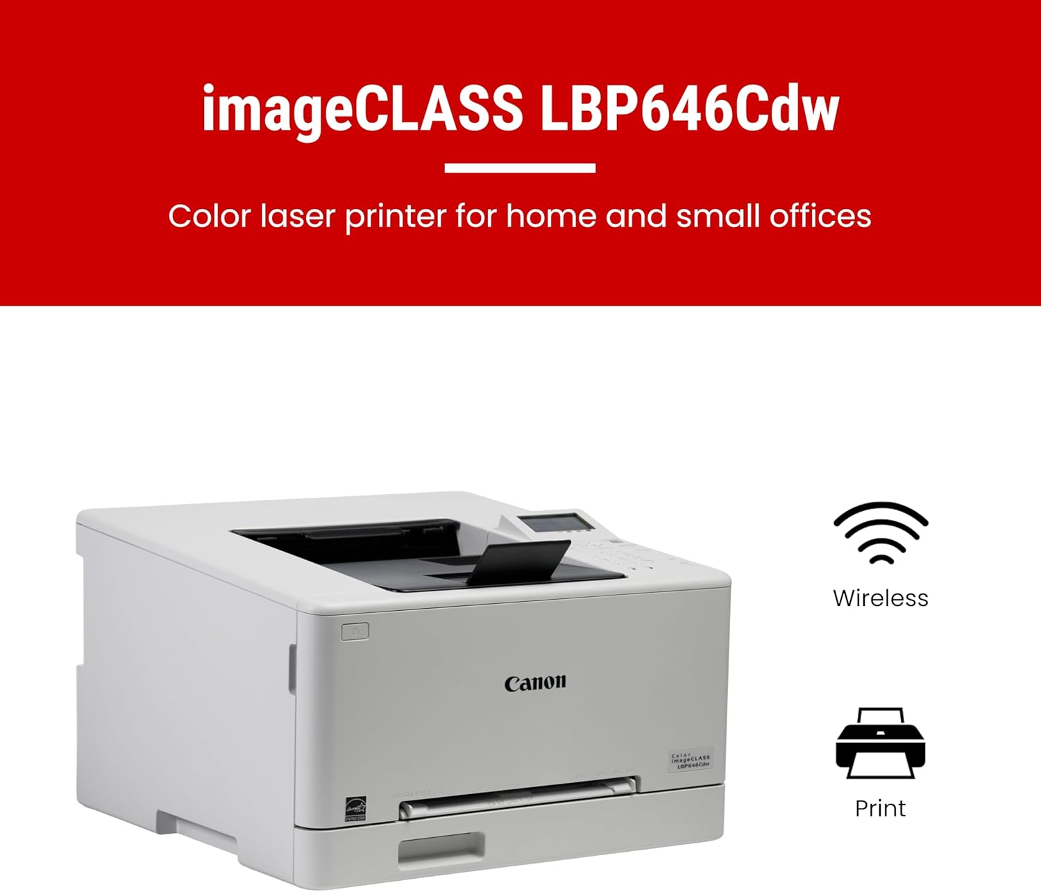 Canon Color imageCLASS LBP646Cdw - Wireless, Duplex Laser Printer all product image