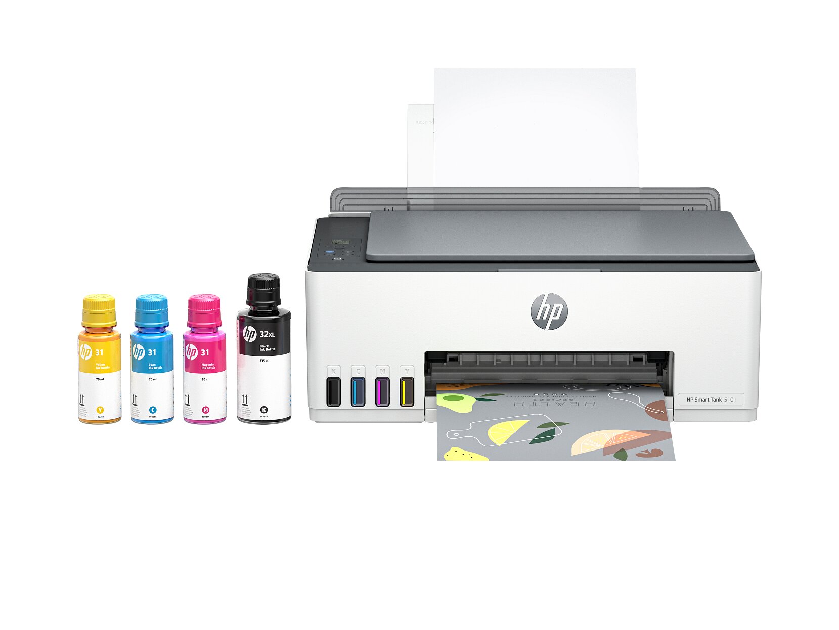 HP Smart Tank 5101 All-in-One Printer, AI-enabled
